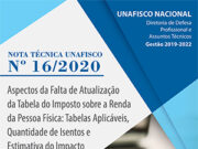 Nota Técnica Unafisco Nº 16/2020