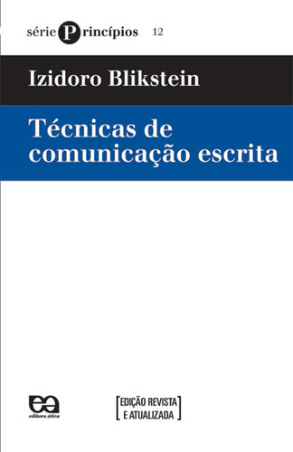 Técnicas de Comunicação Escrita: Série Princípios