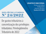 Nota Técnica Unafisco Nº 24/2022